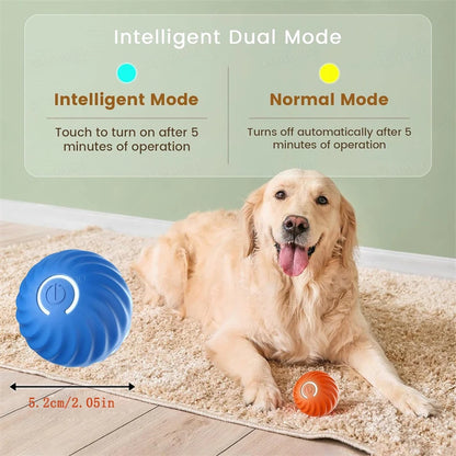 Interactive Smart Dog Toy Ball – USB Rechargeable, Automatic Bouncing & Moving Fun for Puppies & Cats – Perfect Gift!