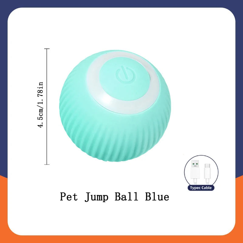 Interactive Smart Dog Toy Ball – USB Rechargeable, Automatic Bouncing & Moving Fun for Puppies & Cats – Perfect Gift!