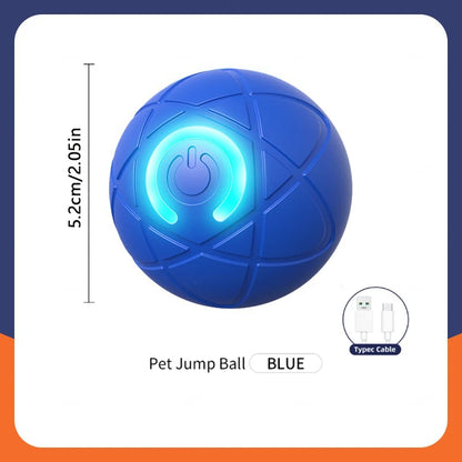 Interactive Smart Dog Toy Ball – USB Rechargeable, Automatic Bouncing & Moving Fun for Puppies & Cats – Perfect Gift!