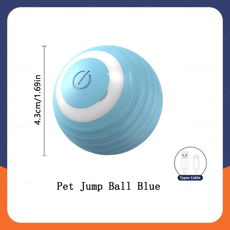 Interactive Smart Dog Toy Ball – USB Rechargeable, Automatic Bouncing & Moving Fun for Puppies & Cats – Perfect Gift!