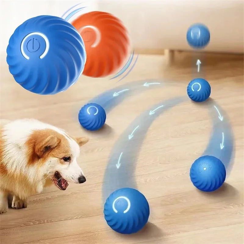 Interactive Smart Dog Toy Ball – USB Rechargeable, Automatic Bouncing & Moving Fun for Puppies & Cats – Perfect Gift!