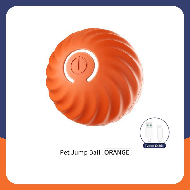 Interactive Smart Dog Toy Ball – USB Rechargeable, Automatic Bouncing & Moving Fun for Puppies & Cats – Perfect Gift!