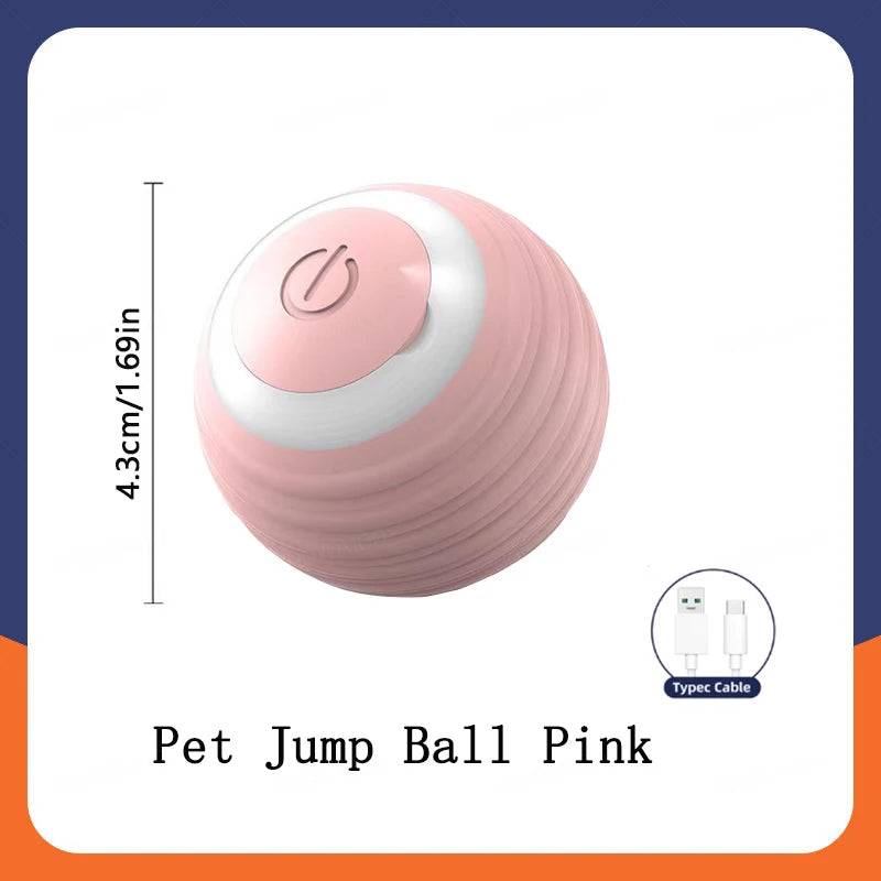 Interactive Smart Dog Toy Ball – USB Rechargeable, Automatic Bouncing & Moving Fun for Puppies & Cats – Perfect Gift!